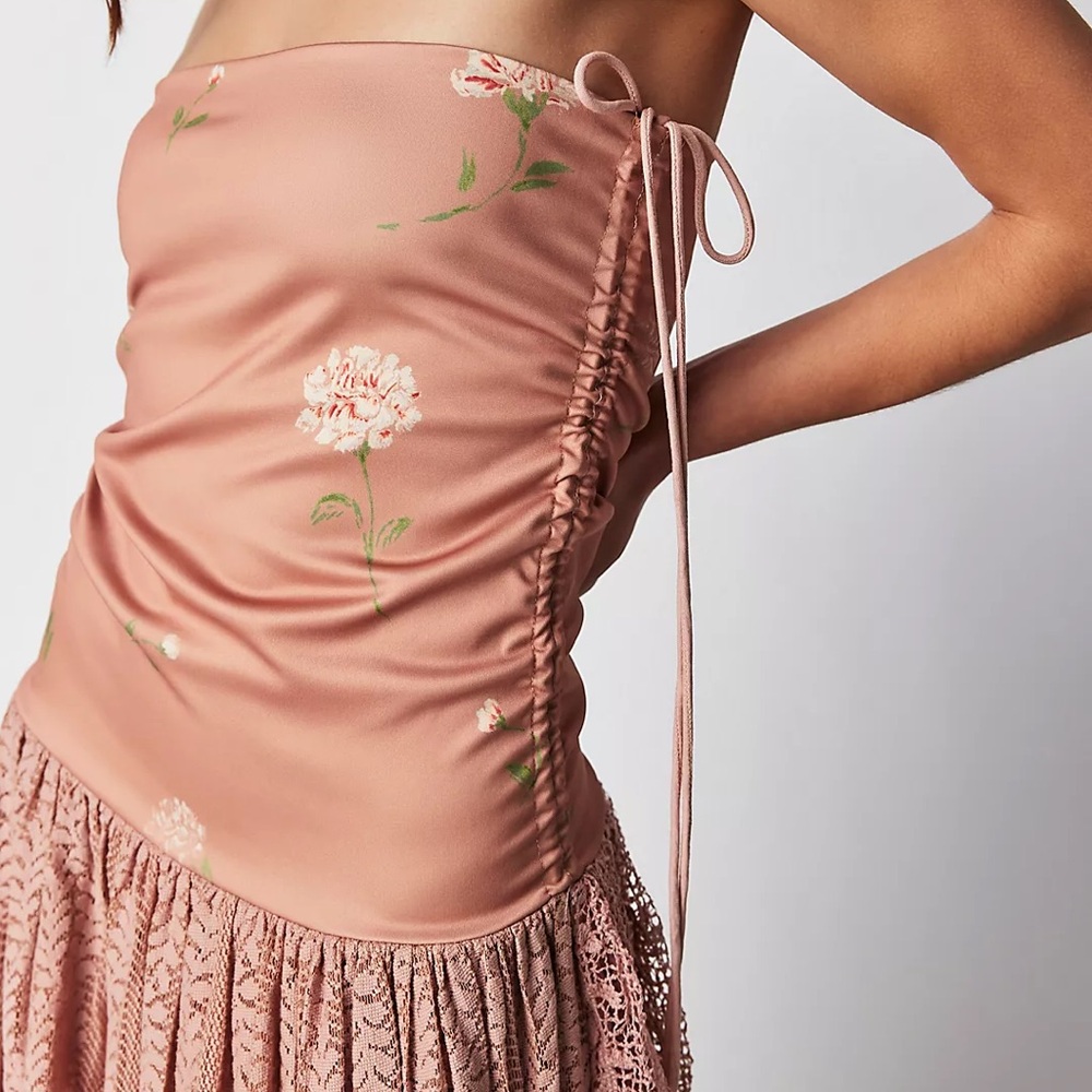 Free People Convertible Lace Dress Skirt